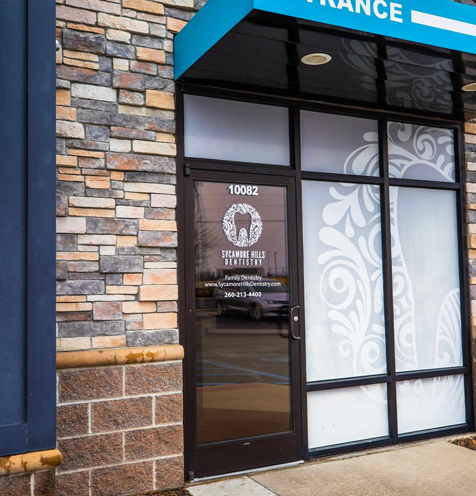 Front of dental office